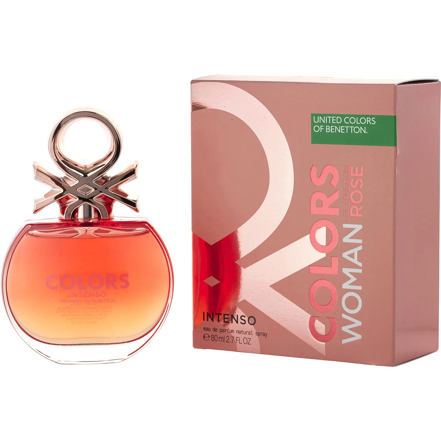 Colors De Benetton Women Rose Intenso By Benetton Eau De Parfum For Women