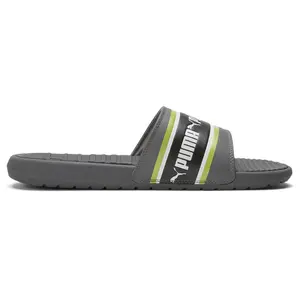 PUMA Mens Cool Cat Stripe Repeat Slide Casual Sandals Casual - Grey
