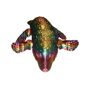 Flexi Mole Figurine | 3D Printed Articulated Animal | 12” x 8”