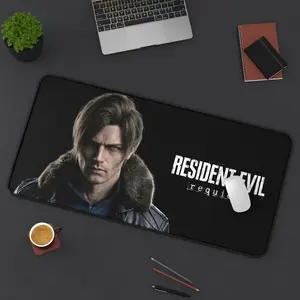 Leon Resident Evil9 Desk Mat Gaming Mousepad, Video Game Character Artwork