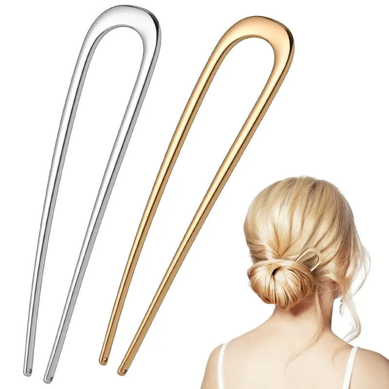 hair pin tutorial u shaped - TikTok Shop display picture 1