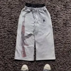 Double Waisted Baggy Sweatpants