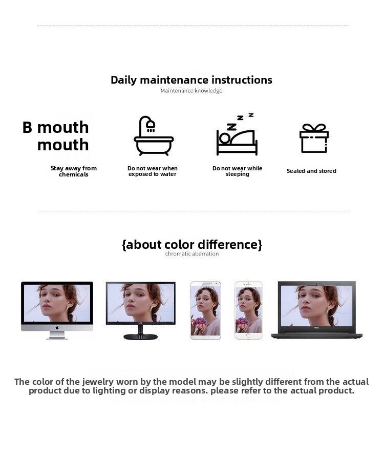 Small daisy flower earrings for women, ins niche design, simple and sweet new earrings