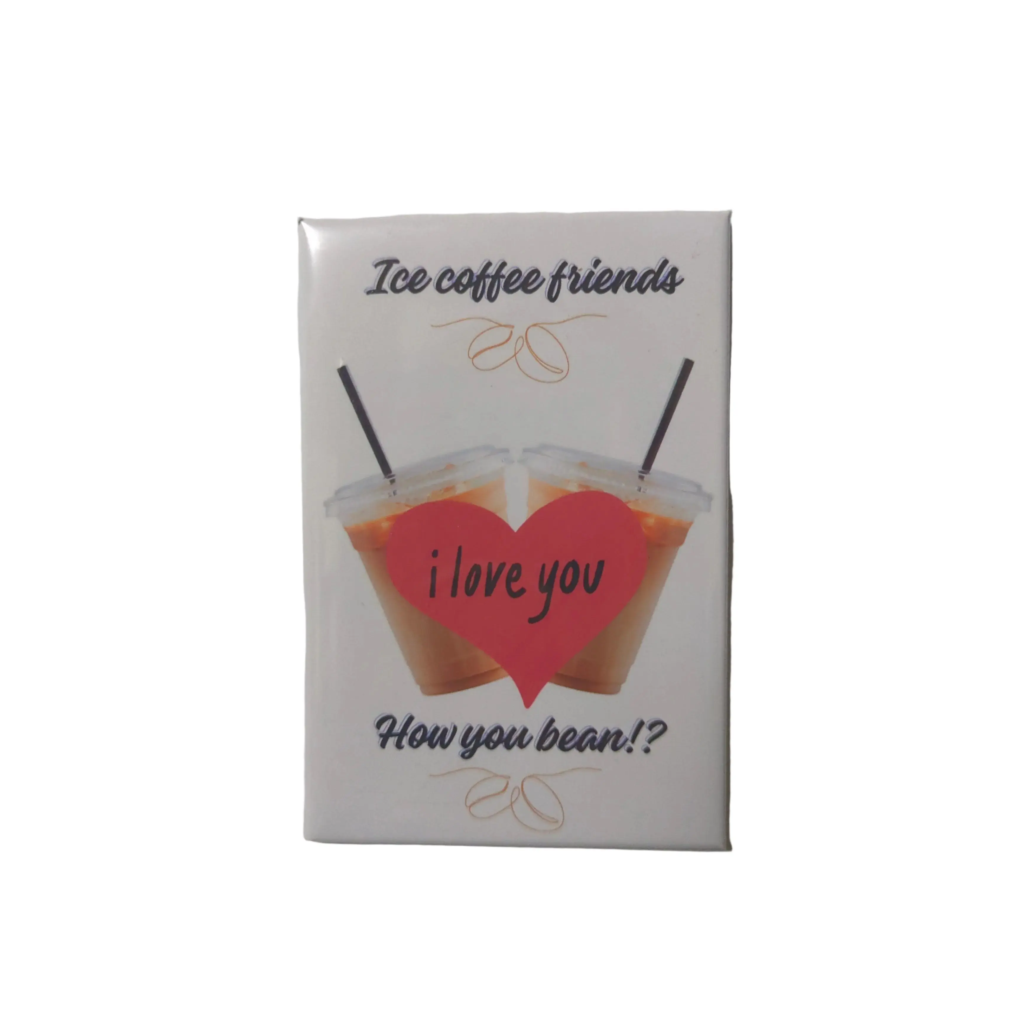 How You Bean? – Iced Coffee Friends 2x3 Magnet