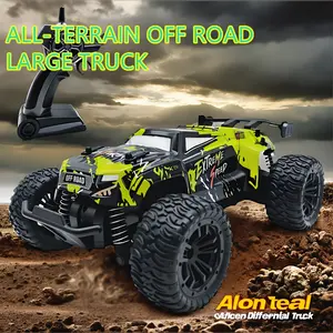 1:18 Kids Adult High Speed Off-Road 2.4G RC Car Drift Speed Up To 25km/h Adapt To A Variety Of Terrains Alloy Bar Plastic Anti-collision Setting Rubber Big Wheels Christmas Halloween Thanksgiving Gift