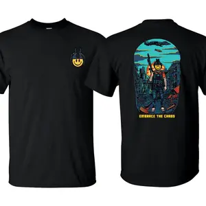 Embrace the Chaos T-shirt, Unisex Short Sleeve, Casual 100% Cotton, Sig Sauer Fan Gift Tactical Gear, Graphic Shirt 3 christmas thanksgiving y2k t-shirt