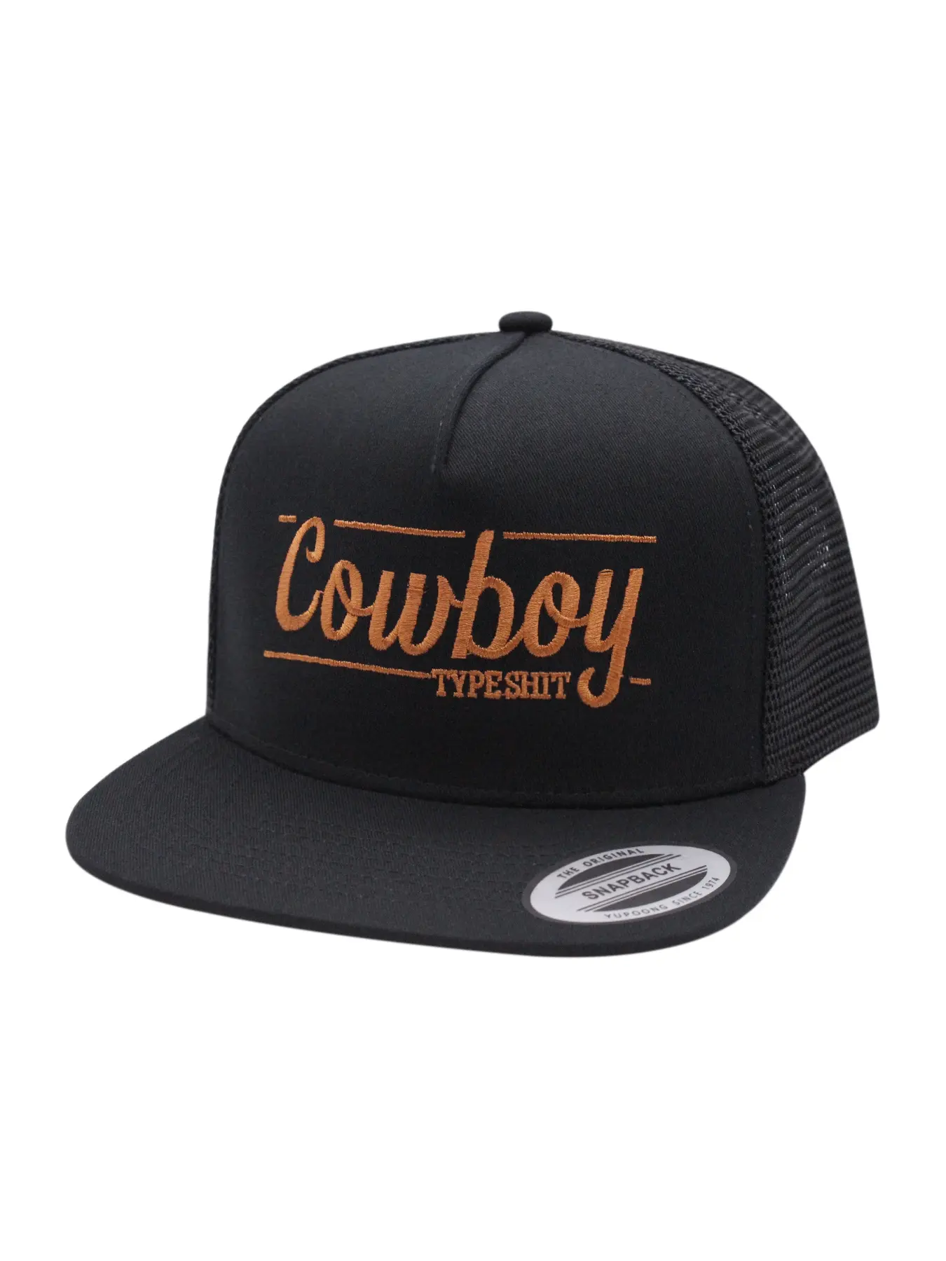 Unisex Cowboy Type Hat, Adjustable Sun Protection Casual Baseball Cap, Cowboy Style Hat, Outdoor Travel Beach Vacation, Spring & Fall Fashion, Snapback Cap, Adjustable Trucker Hat, Adjustable Streetwear Hat