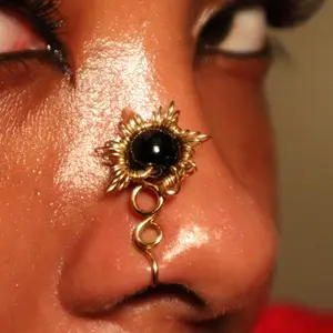 Solar Eclipse Nose Cuff