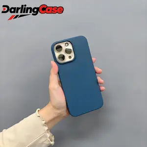 Darlingcase Liquid Silicone Case for iPhone 17 Pro Max / iPhone 17, Precise Hole Full Cover Slim Anti-Drop Protective Shell