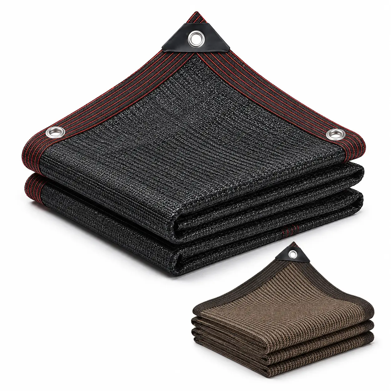 Light-Blocking, Heat-Insulating, Shade Netting; Outdoor Hemmed, Perforated Sun Protection Netting; Shade Netting; High-Density, Heavy-Duty Sun Protection Netting; Hemmed Outdoor Car and Yard Heat-Insulating Netting