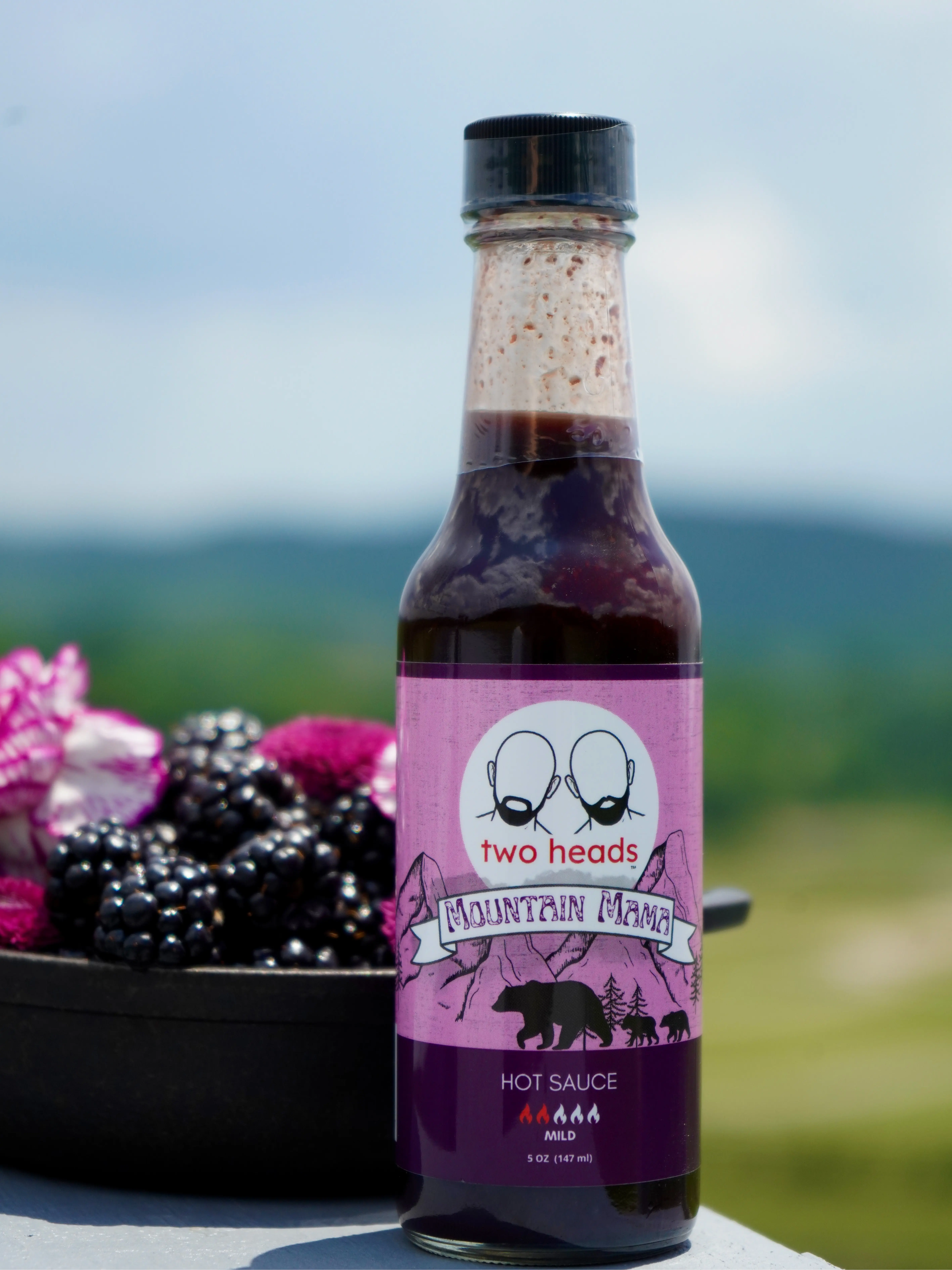 Mountain Mama (Blackberry Jalapeno) - Sweet, country road blackberries meet fresh jalapeños from mama’s garden