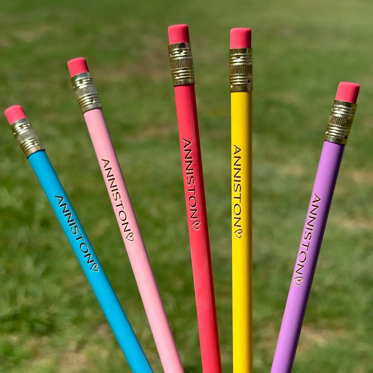 Personalized #2 Pencil Set, Custom Made Engraved Pencils, Custom Children’s Pencils, Back 2 School Supplies