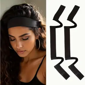 Adjustable Lace Hairband Set, Comfortable Lace Wig Accessories, Ear Support Band, 2pcs, Perfect for Daily Use, Adjustable Headband