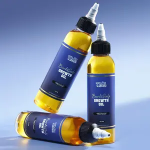 Jumbo Beard & Scalp Stimulating Growth Oil 3-In-1 Bundle Hair Care Product Thicker Fuller Hair Thickening Boost Haircare