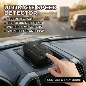 Radar-Free Speed Tracker for Cars, Auto Accessories, Universal Fit for Most Vehicles, No Digital Display, Non-Monitoring, Easy Installation, Reliable for US Drivers’ Daily Commutes