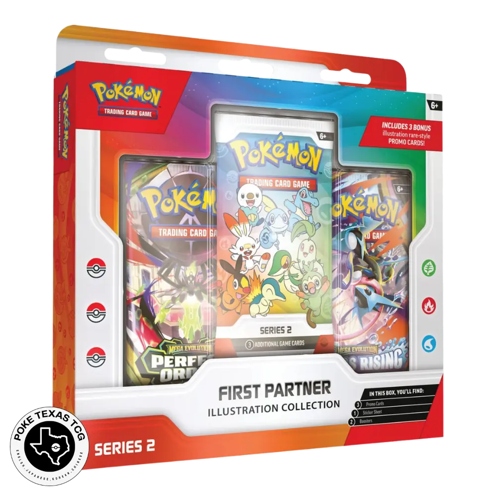 Pokemon First Partner Illustration Collection—Series 2 (Ship Sealed) [English]