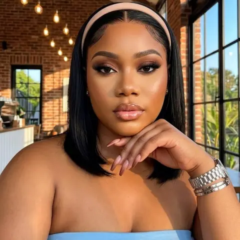 [Clearance Sale] Wiggins Hair Glueless Straight Headband Bob Wigs Human Hair Short Bob Wig No Lace Wig Beginner Friendly DIY Stylist Wig 12 Inch