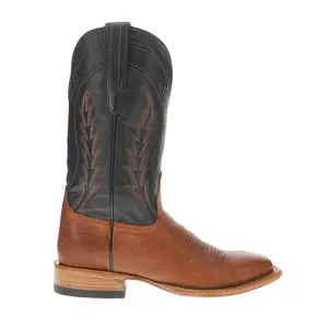 Tecovas Mens The Doc Square Toe  Casual Boots Mid Calf - Blue, Brown