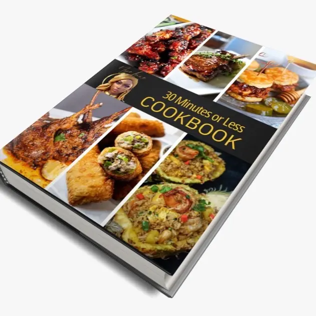NyeLuxe Kreations “ 30 Minutes or Less Cookbook “