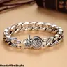 Men's Polished Chain Sports Wristband Bracelet - Chic Sports Wristbands for Men's Jewelry, Stylish Mensfashion Accessories, Ideal for Daily Wear, Perfect Gift for Loved Ones