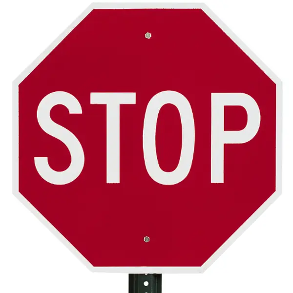 Stop Sign MUTCD R1-1 Aluminium Reflective