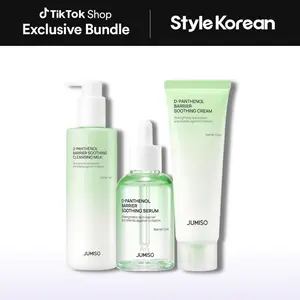 [Jumiso] Fix Your Skin Barrier Beginner Set -  - D-Panthenol Barrier Soothing Cleansing Milk 300ml / D-Panthenol Barrier Soothing Serum 70ml / D-Panthenol Barrier Soothing Cream80ml - Strengthens Skin Barrier&Shields against Irritation | Sensitive Skin