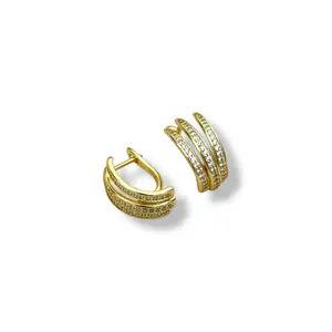 Triple Earrings