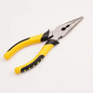 Steel Wire Nipper Pliers Electrician Insulated Handle, Durable Steel Construction, Ideal for Electrical Work & Repair Tools