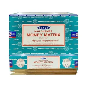 Satya Incense, Money Matrix 15g pk