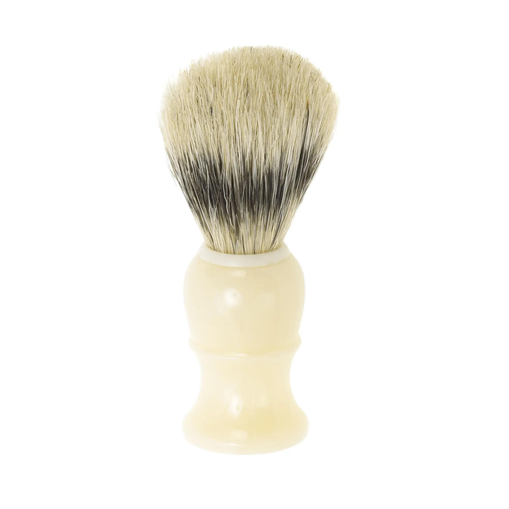 VOCOSTE Durable Shaving Brush for Men Barber Shaving Tool 3.94"x1.3" Beige 1 Pc