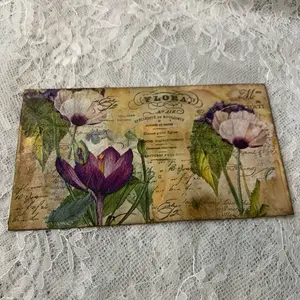 Handmade Coffee-Dyed & Decorated Envelope – Junk Journals & Scrapbooking