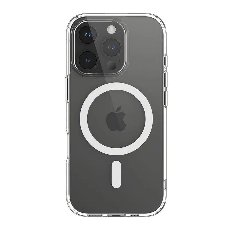 Transparent Magnetic Acrylic Phone Case for Iphone 17Promax/16Promax/15Plus/14Pro/13/12/11, Magsafe iphone case , Offering Shockproof Protection, Anti-yellowing mobile phone case