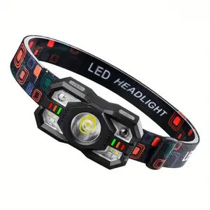 Rechargeable LED Headlamp with IR Motion Sensor, Waterproof Portable Tech Gadgets for Camping, Fishing