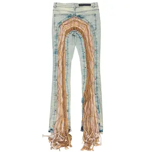 Otto Tint Blue Wash Stacked Flare Jean