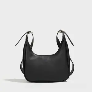 Ladies Fashion Dumpling Bag Women's Crossbody Bag Crescent Shape Purse Daily Use Business Casual