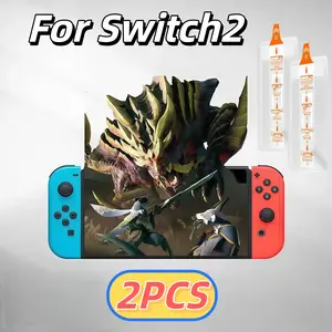 Switch2 Screen Protector Film Set, High-Alloy Material, 9h Hardness, Dust-Free Installation, Easy-To-Apply Design