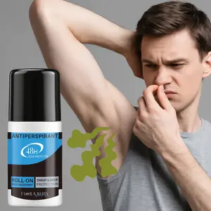 Flora Ruby Rollerball Anti-Perspirant Deodorant, Antiperspirant Deodorant, 50ML Unisex, Long-Lasting Fresh Comfort, Suitable for Men and Women