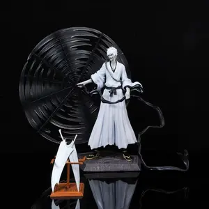 33cm BLEACH Thousand-Year Blood War Kurosaki Ichigo Zangetsu Anime Action Figure Toys Doll Collection Christmas Gift No Box