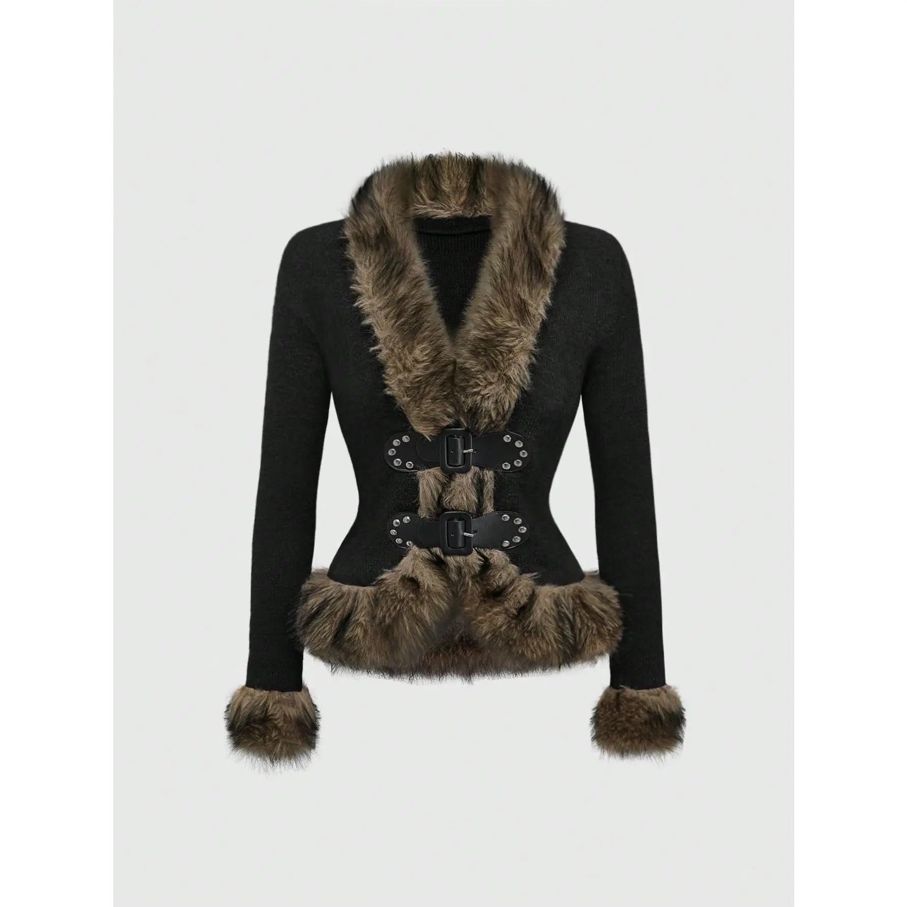 Women‘s Vintage Furry Cardigan Shirt Casual Faux Fur Coats for Cold Days Sweaters Fall Winter Outfits Women‘s Vintage Furry Cardigan Shirt Casual Faux Fur Coats for Cold Days Sweaters Fall Winter Outfits