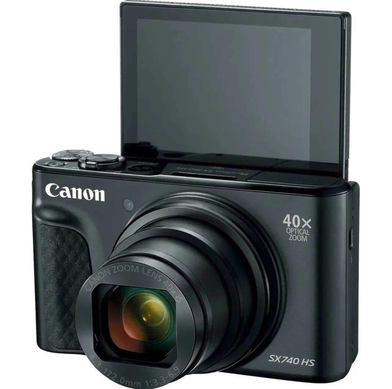 Canon PowerShot SX740 HS 20.3MP 4K Digital Camera 40x Black