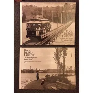 USED-Rock Island County, Where the River Runs West (2-Vol. set) by ??? (Hardcover)