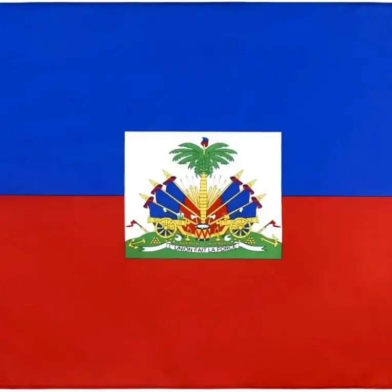 Haiti Flag 3x5 ft Color Haitian National flags with Brass Grommets for indoor outdoor Party Yard Bar Garden street Decorations