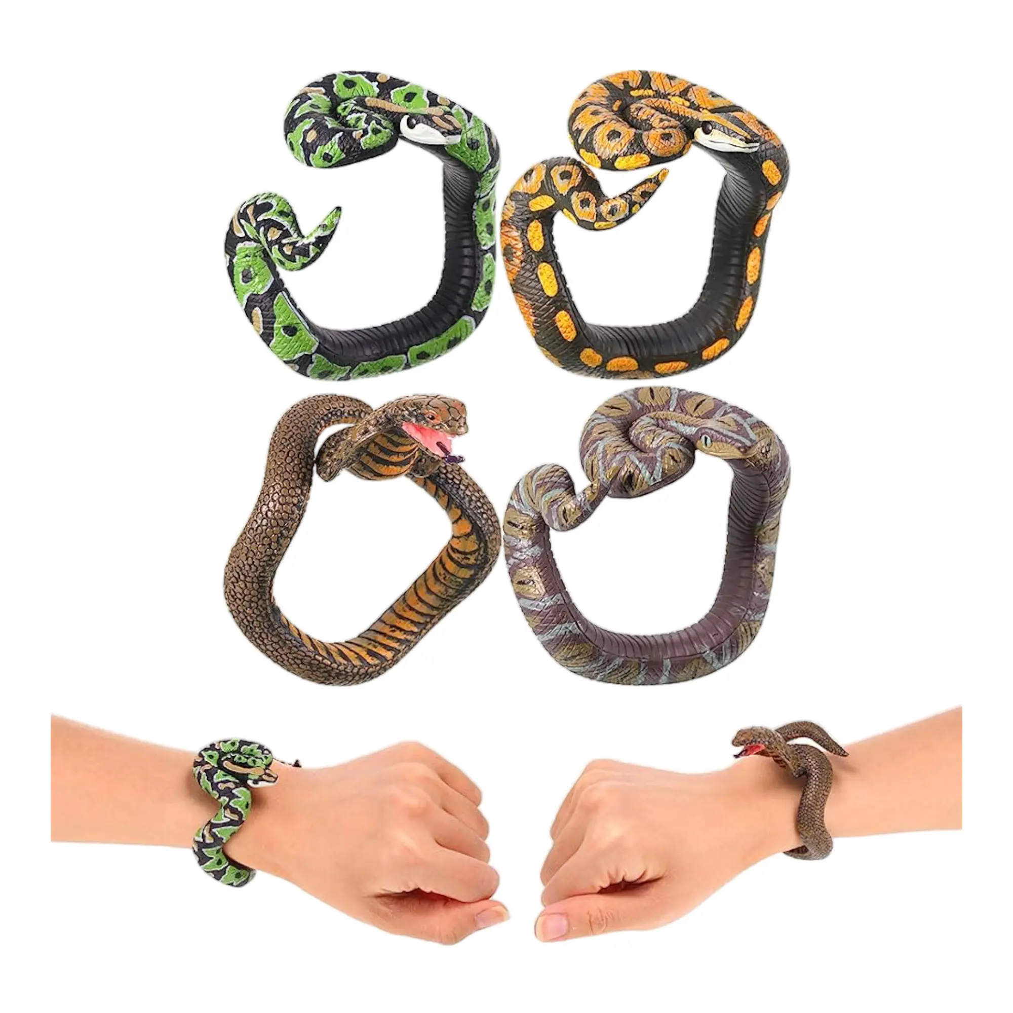 Snake Bracelet - Fun, Flexible Reptile Accessories