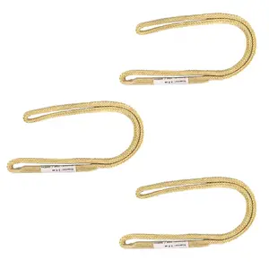 NEWDOAR 100% Kevlar Prusik Cord 5620 lbs MBS Abrasion & Flame Resistant Arborist Rope for Rigging Rescue Hammocks Pre-Sewn Friction Hitch Pro Survival Kit