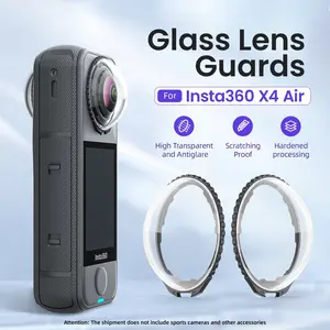 Insta360 X4 Air Latch Protection Lens Detachable Action Camera Glass Lens Protective Accessory, Camera Accessories for Insta360 X4 Air