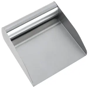 Chef's Planet Bench Scraper Kitchen Tool - Food Scoop, Dough Scraper and Prep Taxi - Perfect Kitchen Gadget and Baking Tool For The Professional Chef