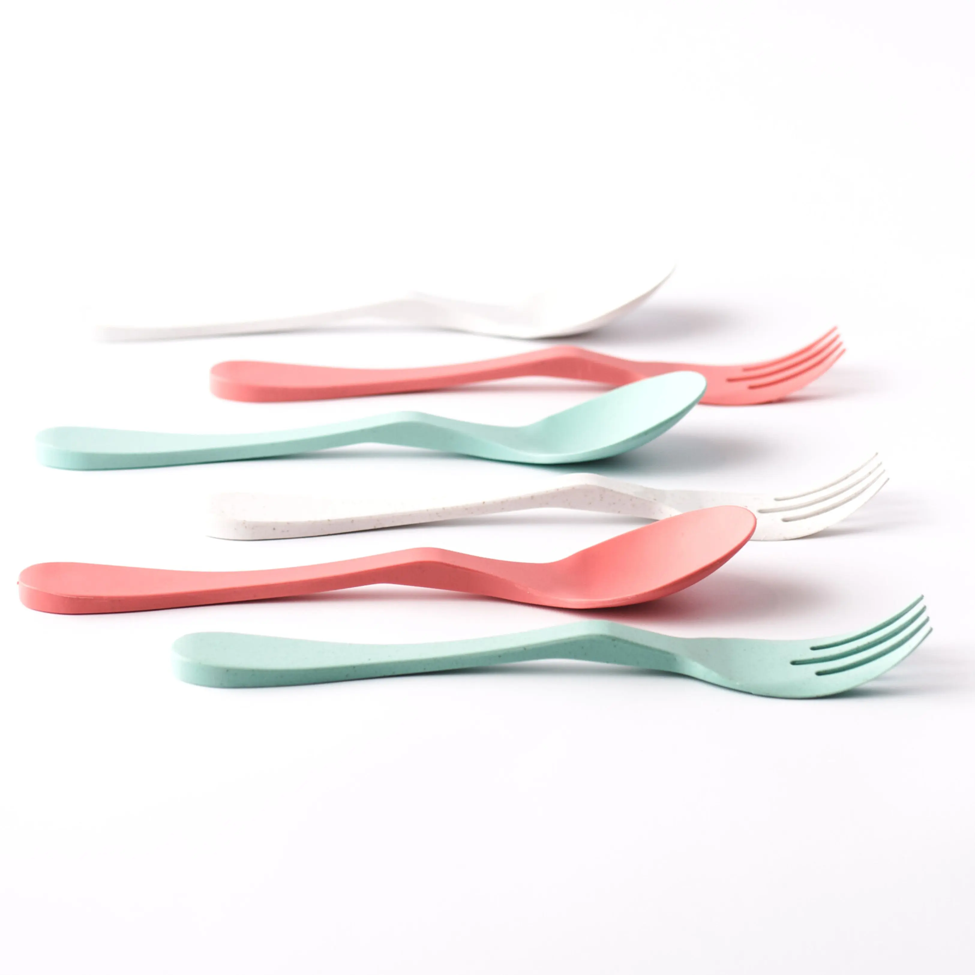 NEW Eco Astrik 6 Piece Set Bamboo Cutlery