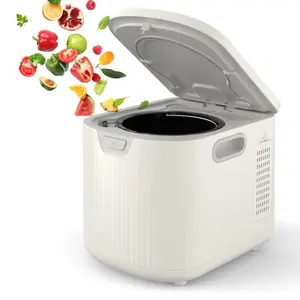 0.66-Gallon Electric Kitchen Composter – Smart Countertop Food Waste Recycler, Odorless, Auto Clean, Transforms Scraps into Fertilizer
