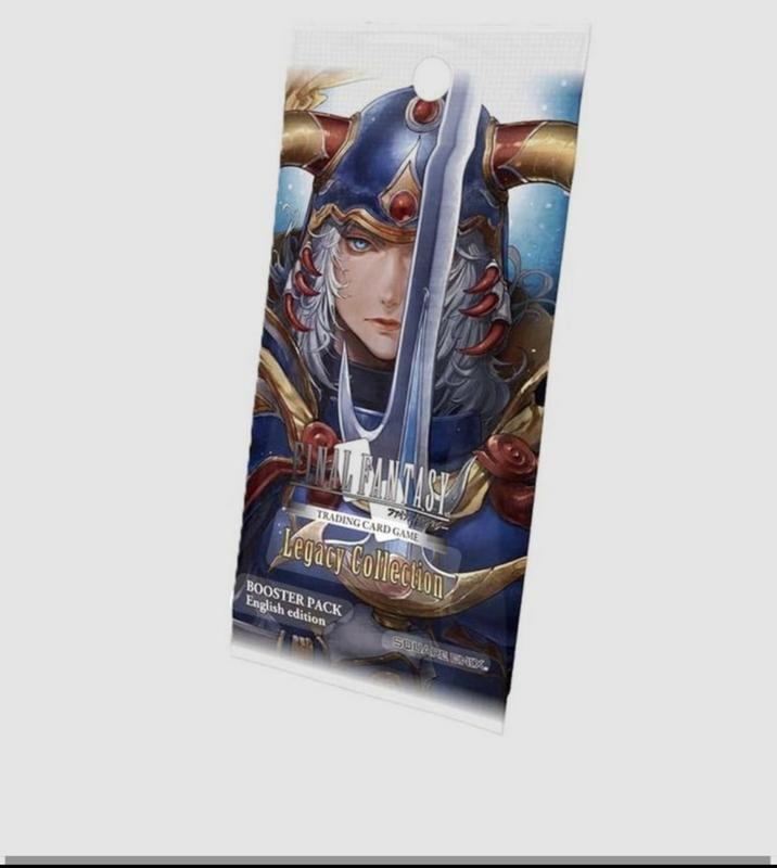 Final Fantasty Legacy Collection Booster Pack English Edition 5 Cards Including 1 Premium Card and 200 Normal Cards