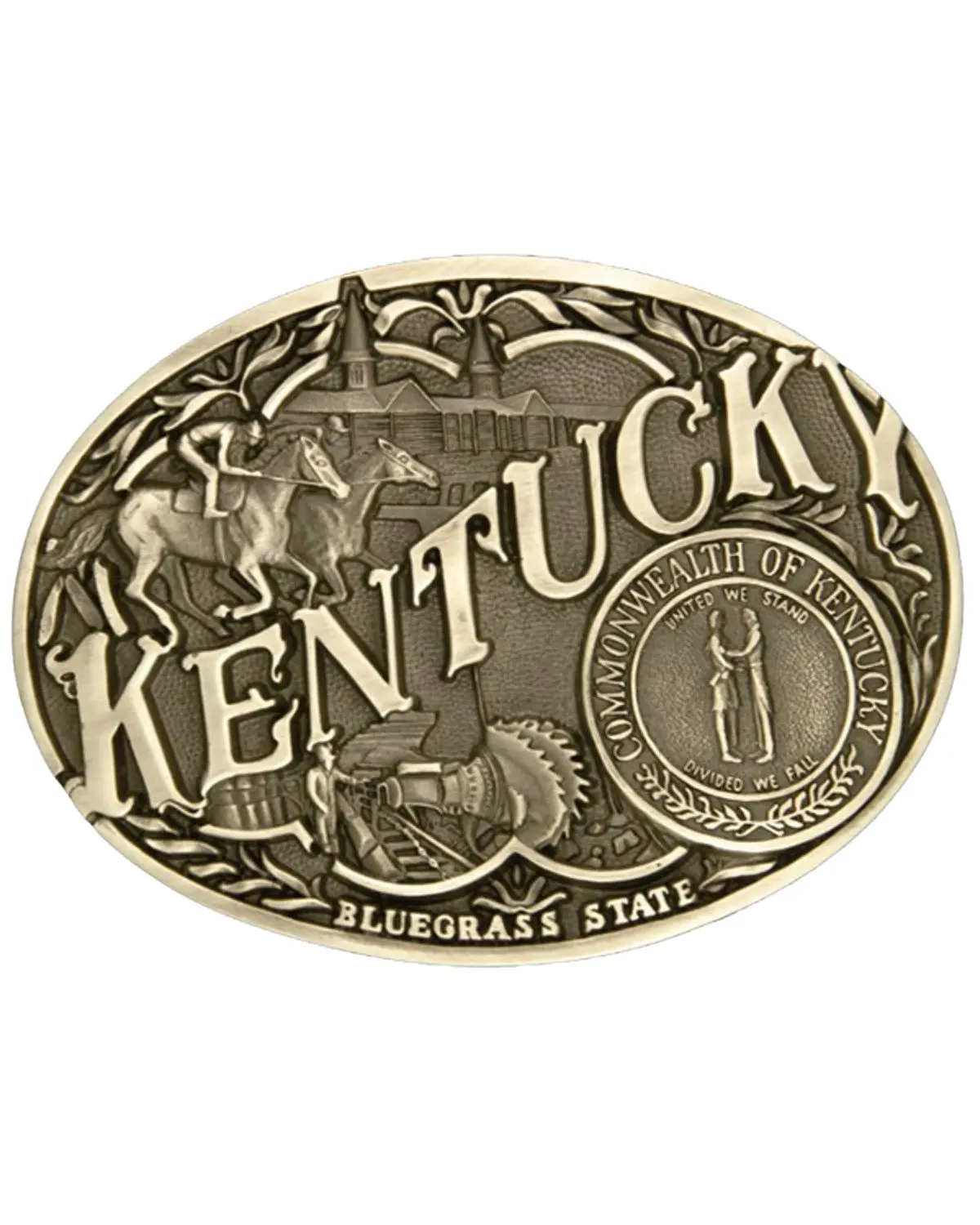 Montana Silversmiths Unisex Kentucky Attitude Buckle - 60811Kyc